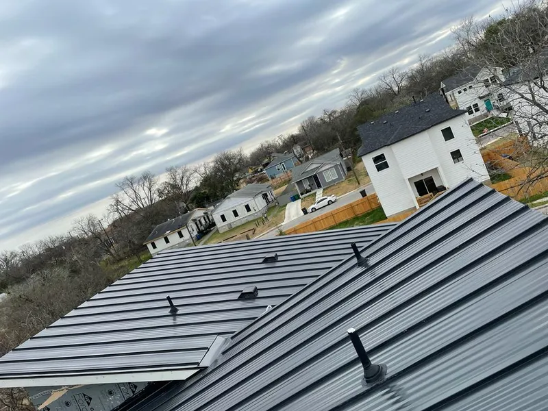 Standing seam metal roof panels with vents for Skylight Repair in Iron Mountain